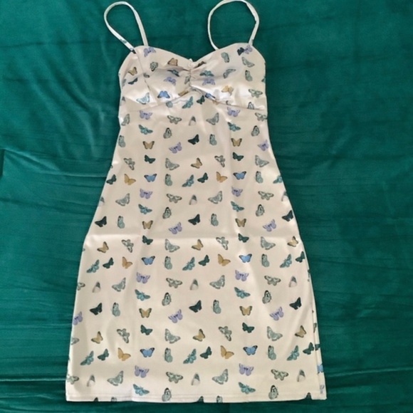 Urban Outfitters Dresses & Skirts - Butterfly Sateen Mini Dress
